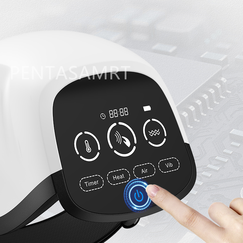 China Physiotherapy Hot Compress Knee Massager Wireless Knee